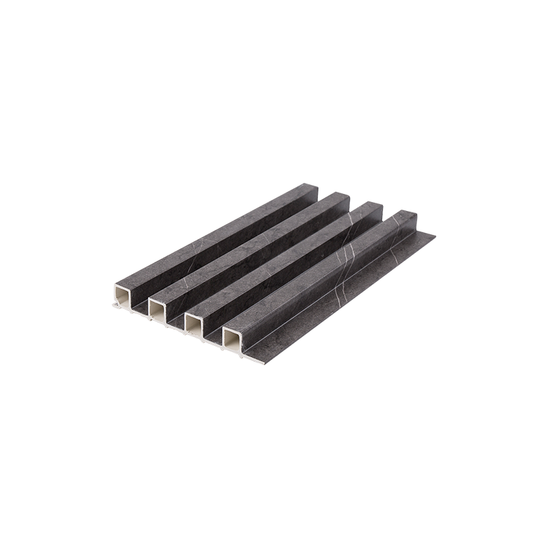 160*24mm WPC Ábhar Maisiú Painéal Ballaí Louvers